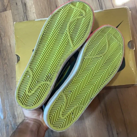 2008 Nike SB Blazer Pacman Black Bright Cactus - Picture 9 of 13